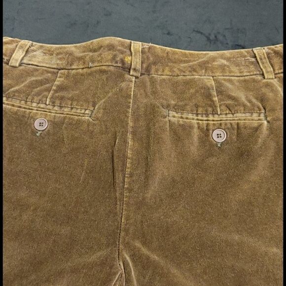 LADIES JUNIORS CARIBBEAN JOE BROWN VELVET JEANS 6P - Picture 6 of 6